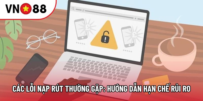 Các lỗi nạp rút thường gặp: Hướng dẫn hạn chế rủi ro