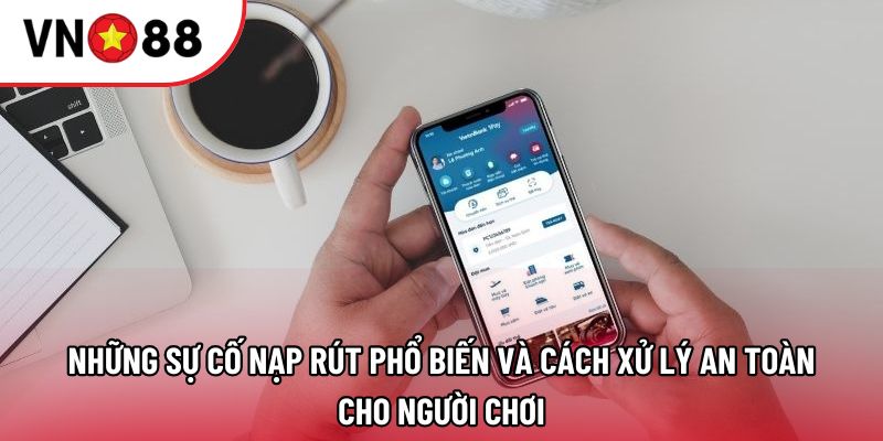 Những sự cố nạp rút phổ biến và cách xử lý an toàn cho người chơi